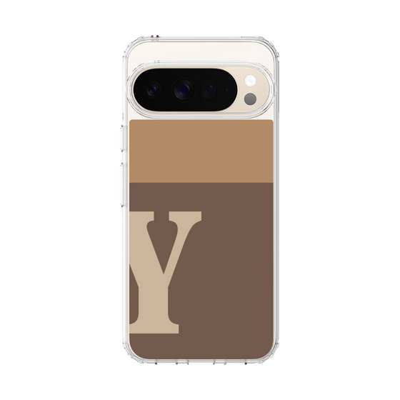 Slim Protection Case［ Original - initial two tone - Y brown ］