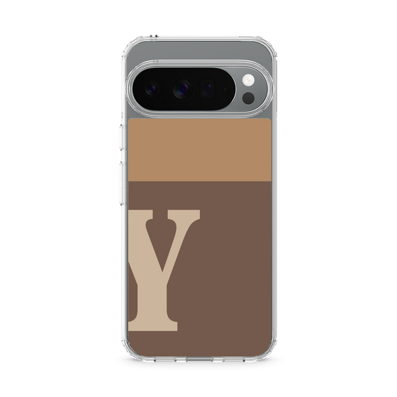 Slim Protection Case［ Original - initial two tone - Y brown ］