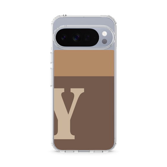 Slim Protection Case［ Original - initial two tone - Y brown ］