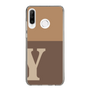 Slim Protection Case［ Original - initial two tone - Y brown ］