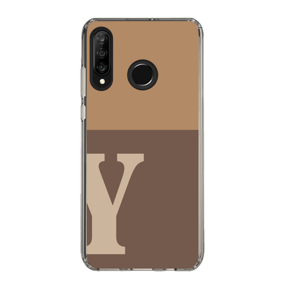Slim Protection Case［ Original - initial two tone - Y brown ］