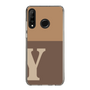Slim Protection Case［ Original - initial two tone - Y brown ］