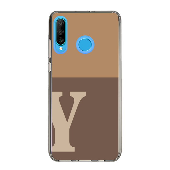 Slim Protection Case［ Original - initial two tone - Y brown ］