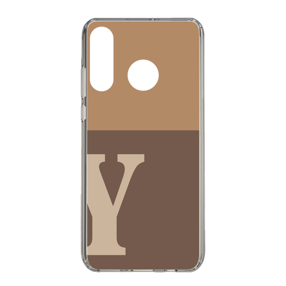 Slim Protection Case［ Original - initial two tone - Y brown ］