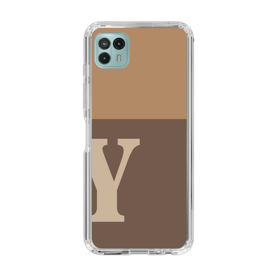 Slim Protection Case［ Original - initial two tone - Y brown ］
