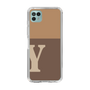 Slim Protection Case［ Original - initial two tone - Y brown ］