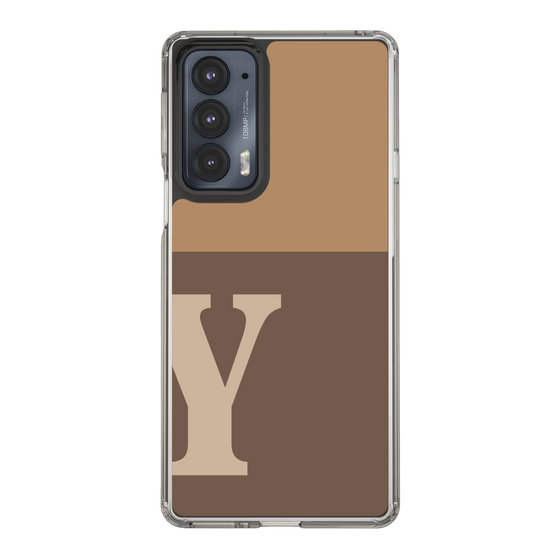 Slim Protection Case［ Original - initial two tone - Y brown ］