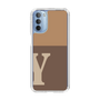Slim Protection Case［ Original - initial two tone - Y brown ］