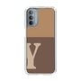 Slim Protection Case［ Original - initial two tone - Y brown ］