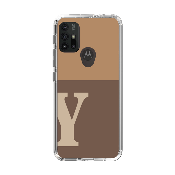 Slim Protection Case［ Original - initial two tone - Y brown ］