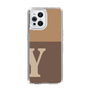 Slim Protection Case［ Original - initial two tone - Y brown ］