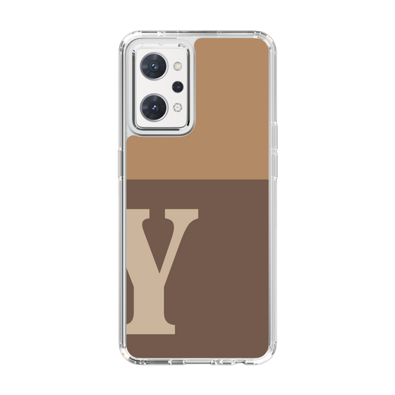 Slim Protection Case［ Original - initial two tone - Y brown ］