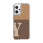 Slim Protection Case［ オリジナル - initial two tone - Y brown ］