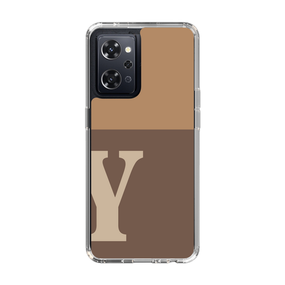 Slim Protection Case［ オリジナル - initial two tone - Y brown ］