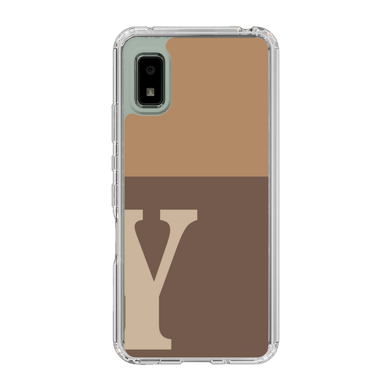 Slim Protection Case［ Original - initial two tone - Y brown ］