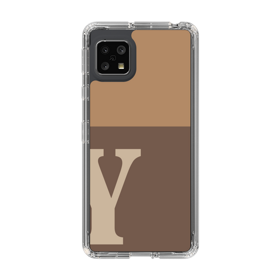 Slim Protection Case［ Original - initial two tone - Y brown ］