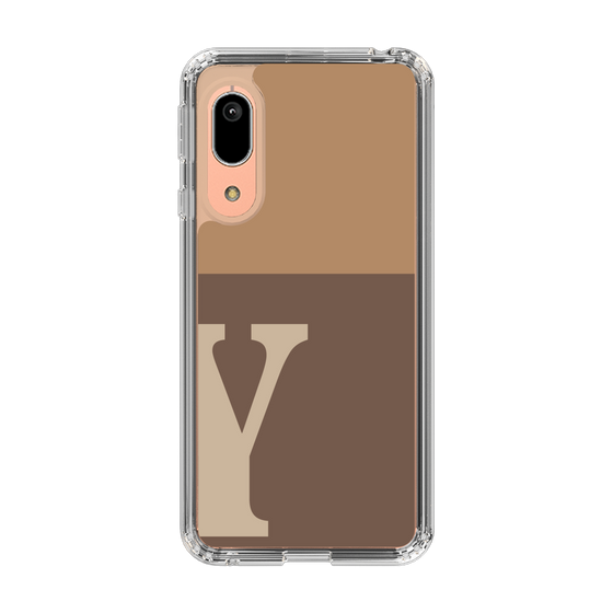 Slim Protection Case［ Original - initial two tone - Y brown ］