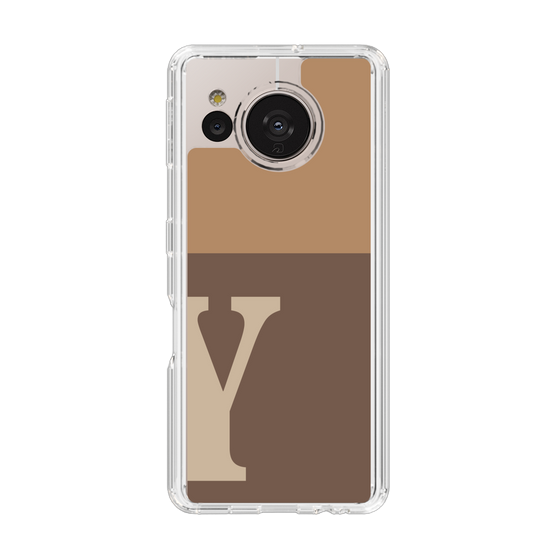 Slim Protection Case［ Original - initial two tone - Y brown ］