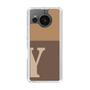 Slim Protection Case［ Original - initial two tone - Y brown ］