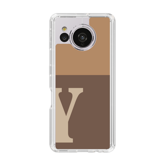 Slim Protection Case［ Original - initial two tone - Y brown ］