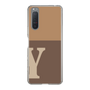 Slim Protection Case［ Original - initial two tone - Y brown ］