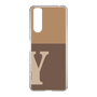 Slim Protection Case［ Original - initial two tone - Y brown ］