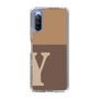 Slim Protection Case［ Original - initial two tone - Y brown ］