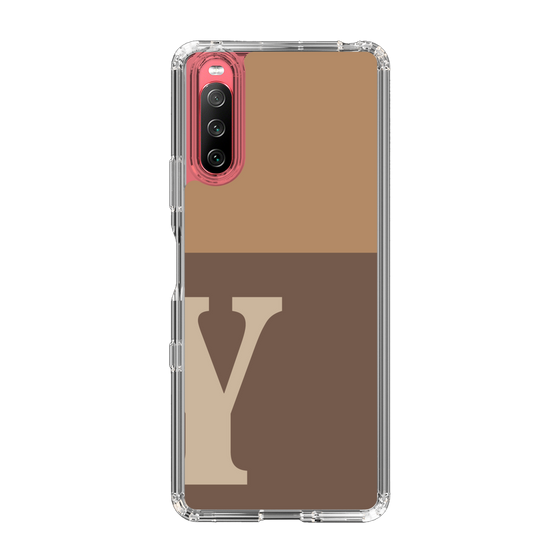 Slim Protection Case［ Original - initial two tone - Y brown ］