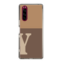 Slim Protection Case［ Original - initial two tone - Y brown ］