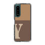 Slim Protection Case［ Original - initial two tone - Y brown ］