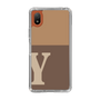 Slim Protection Case［ Original - initial two tone - Y brown ］