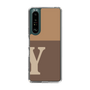 Slim Protection Case［ Original - initial two tone - Y brown ］