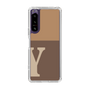 Slim Protection Case［ Original - initial two tone - Y brown ］