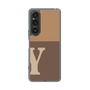 Slim Protection Case［ Original - initial two tone - Y brown ］
