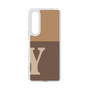 Slim Protection Case［ Original - initial two tone - Y brown ］