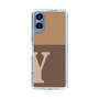 Slim Protection Case［ Original - initial two tone - Y brown ］
