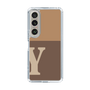 Slim Protection Case［ Original - initial two tone - Y brown ］