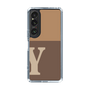 Slim Protection Case［ Original - initial two tone - Y brown ］
