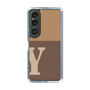 Slim Protection Case［ Original - initial two tone - Y brown ］