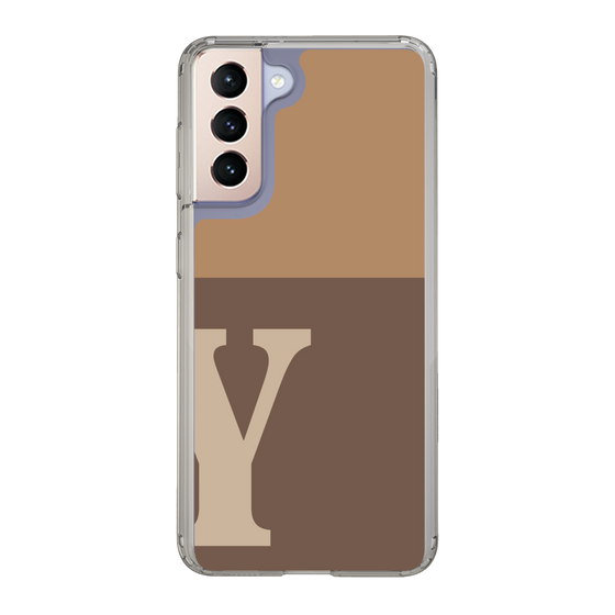 Slim Protection Case［ Original - initial two tone - Y brown ］