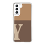 Slim Protection Case［ Original - initial two tone - Y brown ］