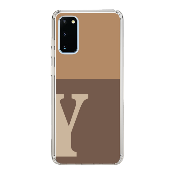 Slim Protection Case［ Original - initial two tone - Y brown ］