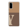 Slim Protection Case［ Original - initial two tone - Y brown ］