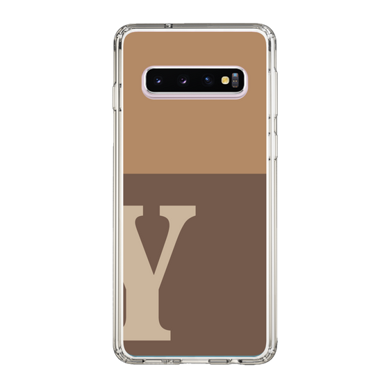 Slim Protection Case［ Original - initial two tone - Y brown ］