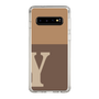 Slim Protection Case［ Original - initial two tone - Y brown ］