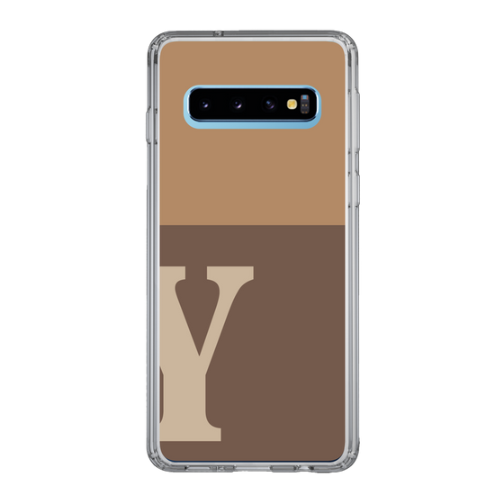 Slim Protection Case［ Original - initial two tone - Y brown ］