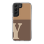 Slim Protection Case［ Original - initial two tone - Y brown ］