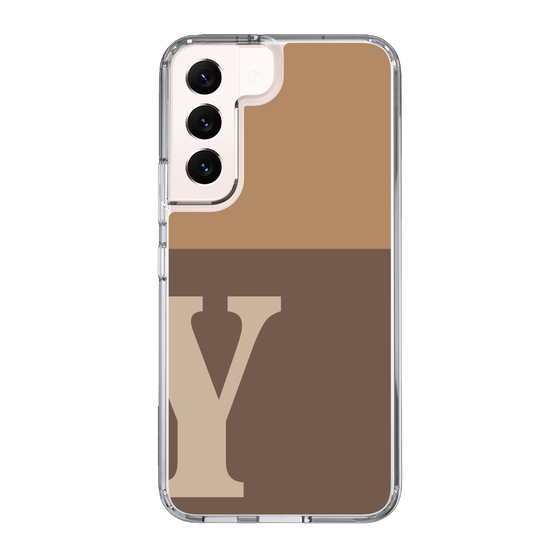 Slim Protection Case［ Original - initial two tone - Y brown ］