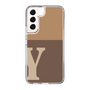Slim Protection Case［ Original - initial two tone - Y brown ］