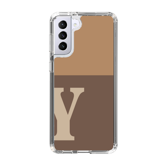 Slim Protection Case［ Original - initial two tone - Y brown ］